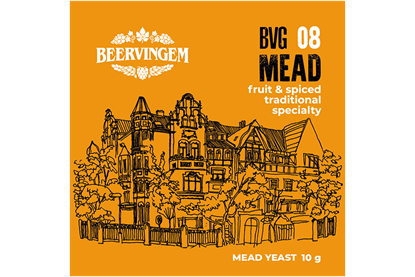 Изображение Дрожжи Beervingem для медовухи "Mead BVG-08", 10 г
