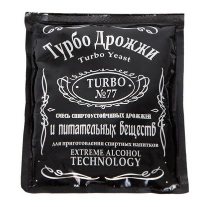 Изображение Дрожжи «Турбо №77», 120 гр