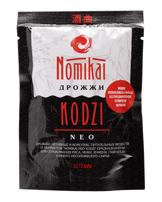 Изображение Спиртовые дрожжи кодзи Nomikai "NEO", 500г