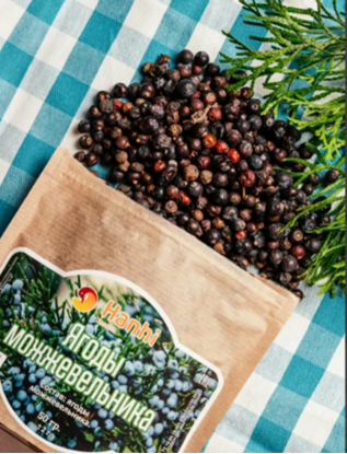 Изображение НАБОР ТРАВ И СПЕЦИЙ ЯГОДЫ МОЖЖЕВЕЛЬНИКА, 50 Г
