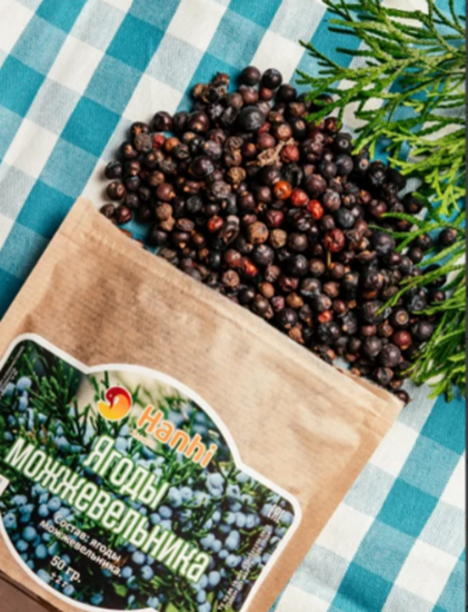 Изображение НАБОР ТРАВ И СПЕЦИЙ ЯГОДЫ МОЖЖЕВЕЛЬНИКА, 50 Г