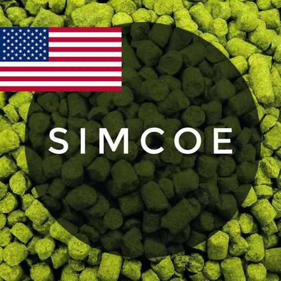 Изображение Хмель Симко / Simcoe (Соединенные Штаты), 0,1 кг | 14,7% | 2024