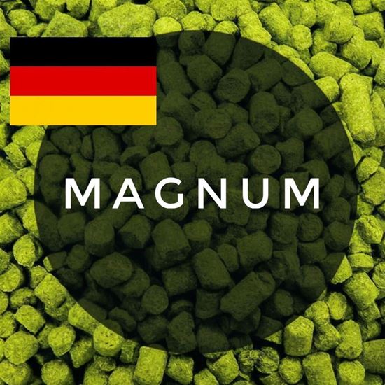 Изображение Хмель Магнум / Magnum hops (Германия), 50 г | 13,4% | 2024