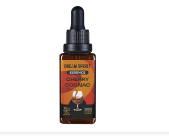 Изображение Эссенция Dream Spirit "ВИШНЕВЫЙ КОНЬЯК\CHERRY СOGNAC" (АРОМАТИЗАТОР ПИЩЕВОЙ), 30 МЛ